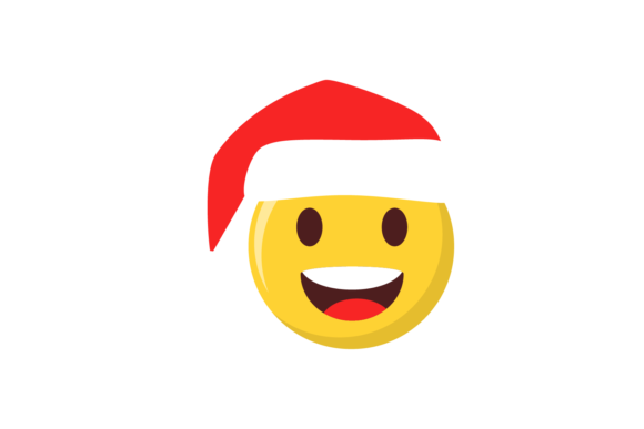 Christmas Emotion Face Svg Illustrations for Local Branding