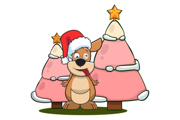 Christmas Illustration Festive Concept for Handmade Creations