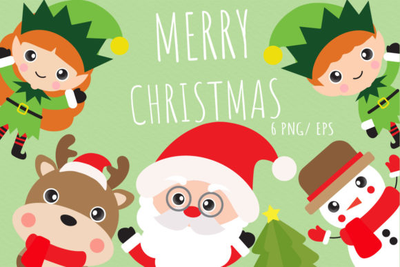 Christmas Set Clipart for Branding and Design Projects