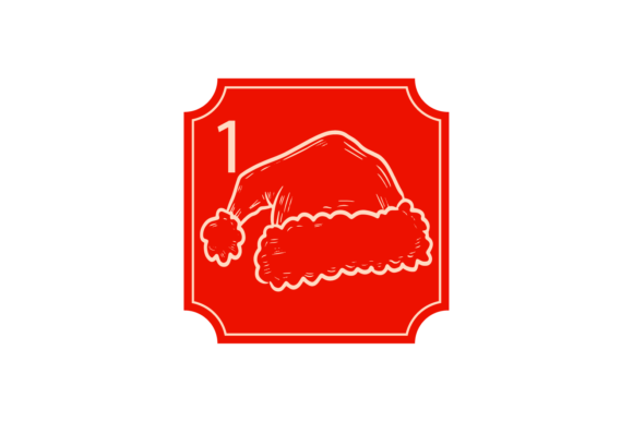 Christmas Stickers Hat Svg for Branding and Marketing