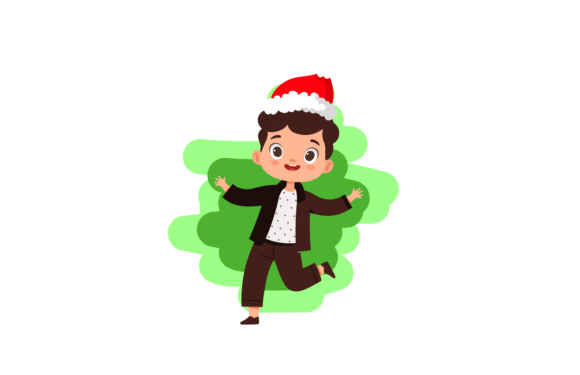 Holiday Background Christmas Kids Design Illustrations
