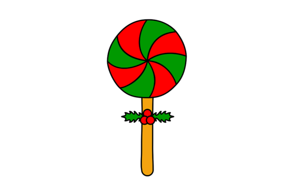 Lollipop in Christmas Theme Embroidery Review
