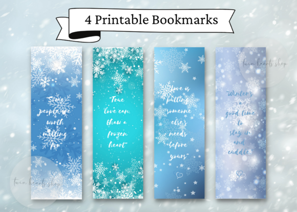 Printable Christmas Bookmarks Design Review