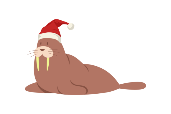Seals in Christmas Hats: A Festive Embroidery Design Review